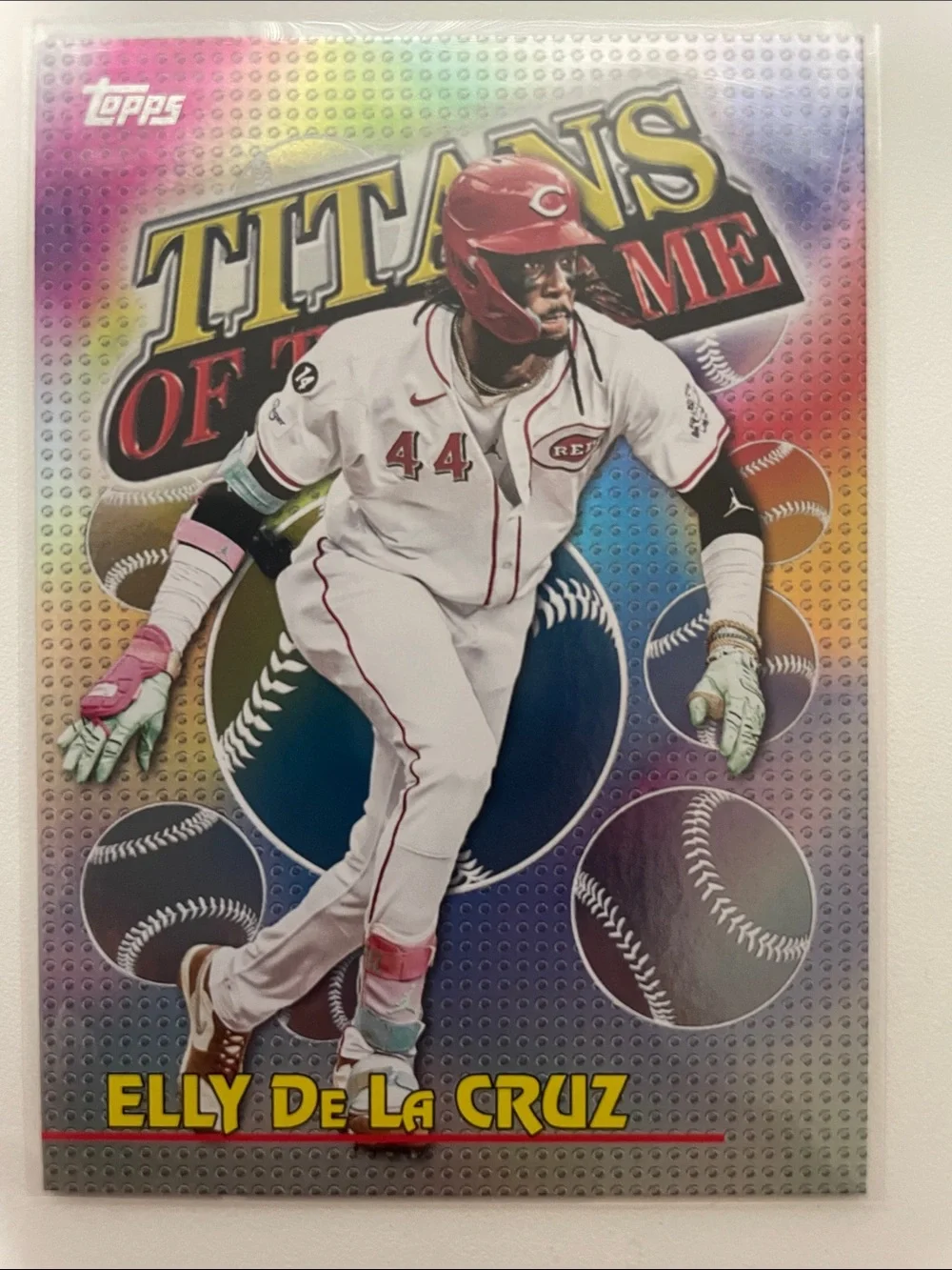 Topps Rainbow Foil Inserts Titans Of The Game Lot - Picture 9 of 10